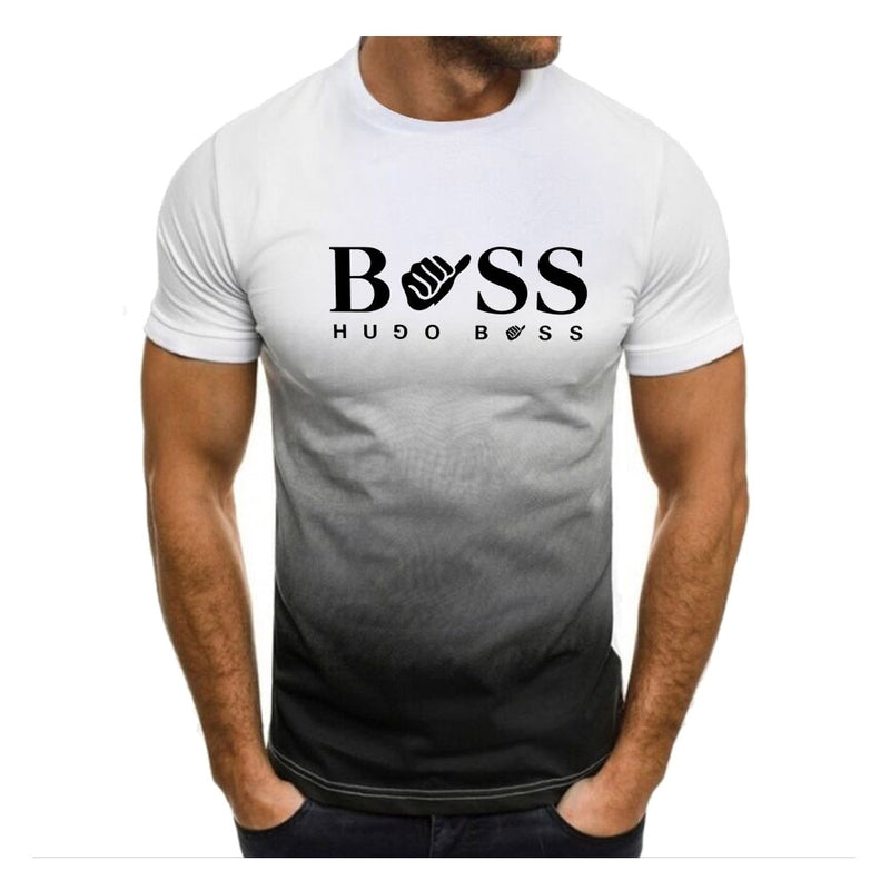 Camisa de manga curta Johnny Depp,HUGO BOSS.