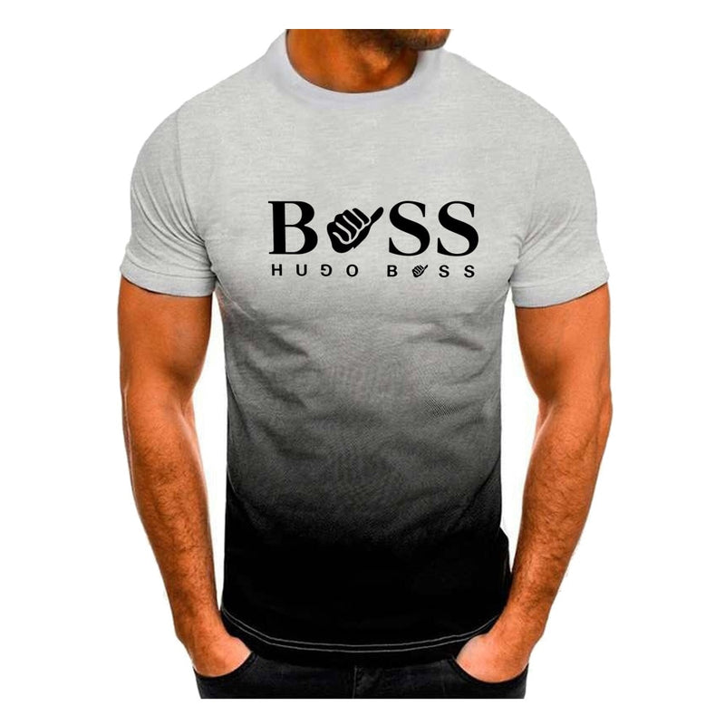 Camisa de manga curta Johnny Depp,HUGO BOSS.