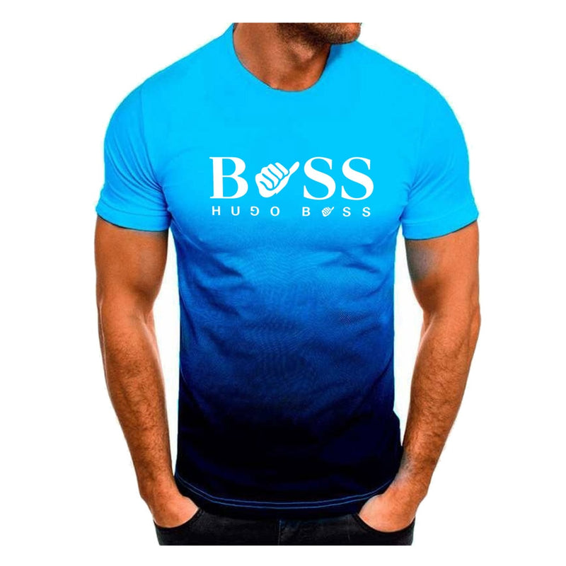 Camisa de manga curta Johnny Depp,HUGO BOSS.