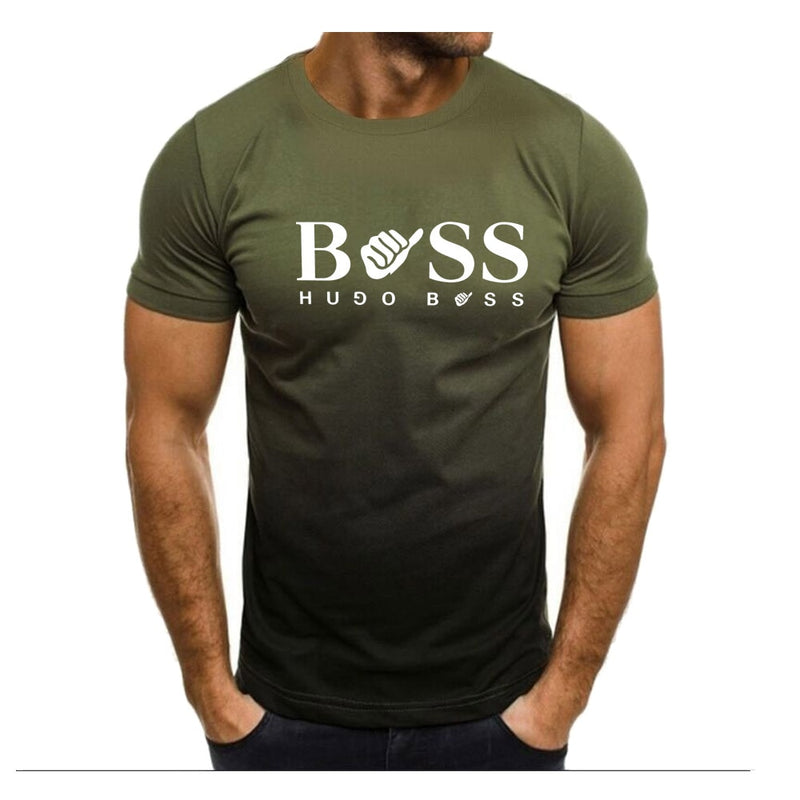 Camisa de manga curta Johnny Depp,HUGO BOSS.