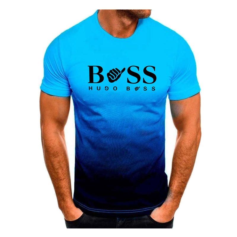Camisa de manga curta Johnny Depp,HUGO BOSS.