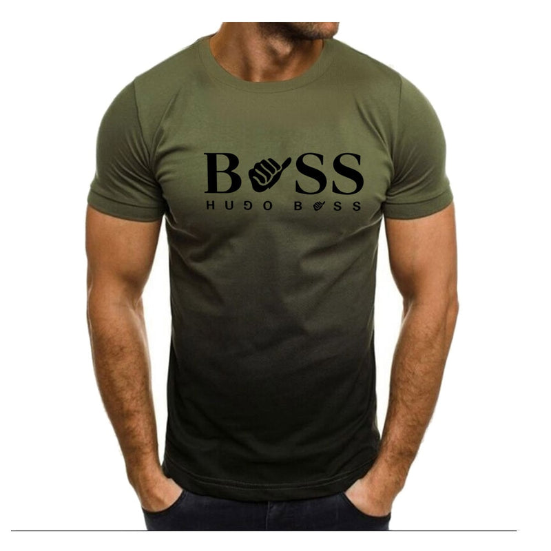 Camisa de manga curta Johnny Depp,HUGO BOSS.