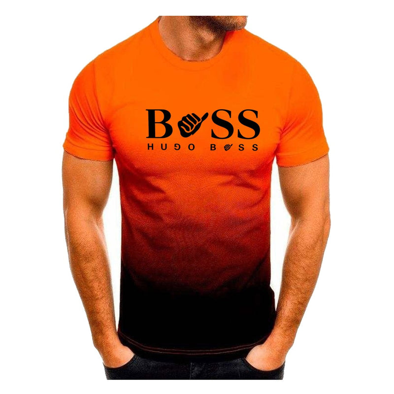 Camisa de manga curta Johnny Depp,HUGO BOSS.