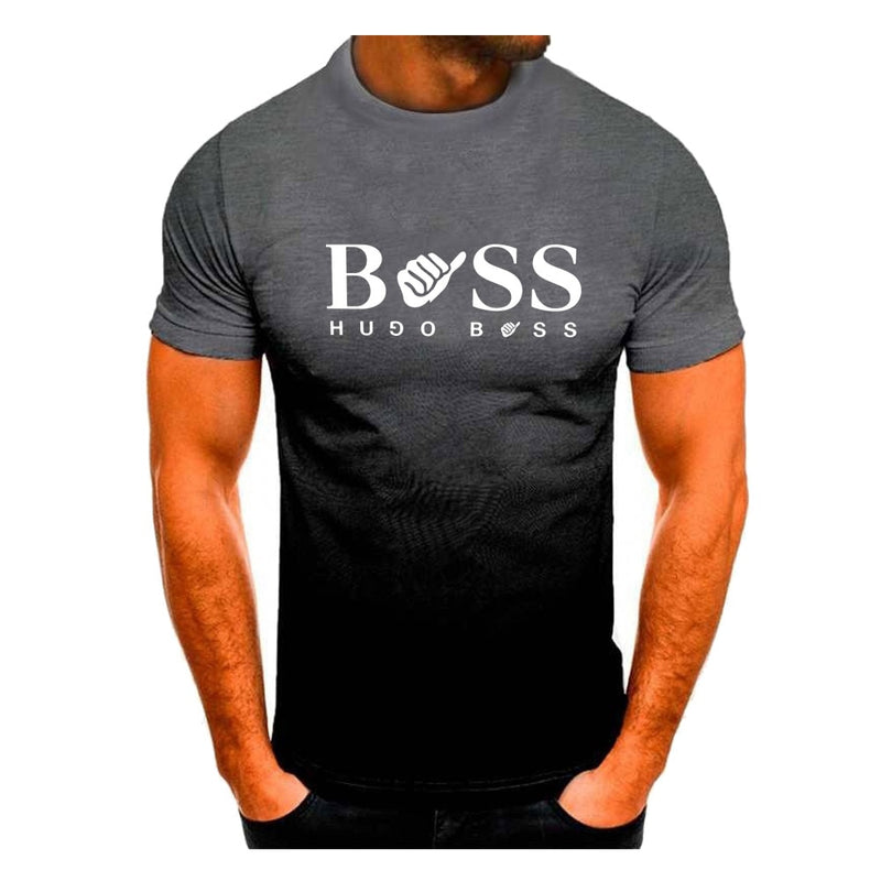 Camisa de manga curta Johnny Depp,HUGO BOSS.
