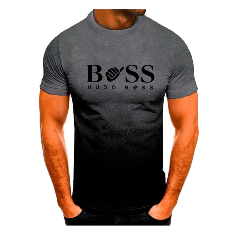Camisa de manga curta Johnny Depp,HUGO BOSS.