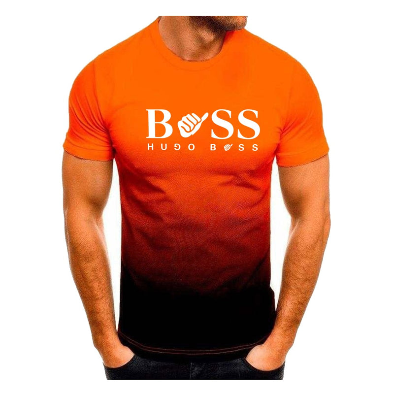 Camisa de manga curta Johnny Depp,HUGO BOSS.