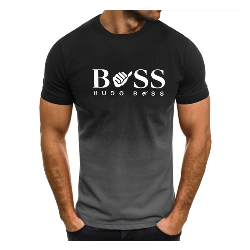 Camisa de manga curta Johnny Depp,HUGO BOSS.